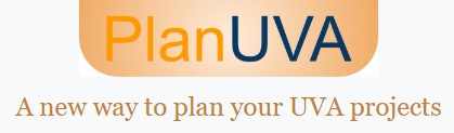 A logo reading: PlanUVA